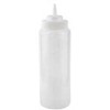 Multi Plastikinis butelis 950 ml B8,5xH26,5 cm su snapeliu/sraigtiniu dangteliu, permatomas