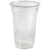 Multi Plastikinis puodelis 25 cl Ø78 mm EU320 RPET permatomas, 25 vnt. x 50 dėžėje