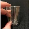 Multi Plastikinė stiklinė 2 cl / 4 cl Ø42xH52 mm, PS, skaidri - (40 pakuočių x 50 vnt.)