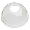 Multi Plastikinis žemas Ø95 mm Kupolas su anga siurbimo vamzdžiui RPET Skaidrus, 50 vnt./pak. - (50 vnt.)