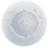 Multi Plastikinis dangtelis Ø108 mm plokščias su kryželiu, permatomas, 12 vnt. x 85 vnt./dėžėje