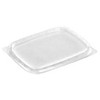 Multi Plastikinis dangtelis 108x82 mm PP permatomas salotų dėžutėms 108x82 mm, 50 vnt./pak. (50 vnt.)