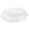 Multi Plastikinis dangtelis Ø151x10 mm apvalus, labai kompostuojamas PLA, skaidrus, dėklei 600 ml, 10 vnt. x 50 vnt./kartonas