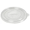 Multi Plastikiniai dangteliai Ø166 x H10 mm salotų dubenėliui 500/700 ml Ronda Wide permatomi, 5 pakeliai x 50 vnt./dėžėje