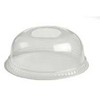Multi Plastikinis dangtelis Ø78 mm kupolas su skylute šiaudeliui PET skaidrus, 50 vnt. x 50 vnt./kartonas