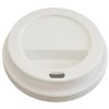 Multi Gėrimo dangteliai PS plastikas Ø80xH20mm kavos puodeliams balti Catersource, 10 vnt. x 100 vnt./kartonas