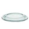 Multi Plastikinis dangtelis DeliGreen Ø129x16 mm apvalus plokščias RPET skaidrus, 12 vnt. x 42 vnt./dėžėje
