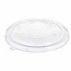 Multi Plastikiniai dangteliai Naturesse plokšti apvalūs Ø150mm PLA priešrūkiniai permatomi 6 pakeliai x 50 vnt. x 1 vnt./dėžėje