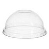 Multi Plastikinis dangtelis Verive Dome Ø95xH41mm be angos šiaudeliui RPET skaidrus, 16 ps x 50 vnt. x 1 vnt./kartoninėje dėžėje