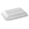 Multi Plastikinis dangtelis Zen Tapas stačiakampis I250xP166xA32mm RPET skaidrus, 60 vnt.