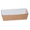 Multi Padažo indelis gruzdintoms bulvėms Nr. 0, 120×61×37 mm, rudos/balto, 5 vnt. × 100 indelių/kartonas