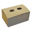 Multi Dėžutė gruzdintoms bulvėms L140xW90xH65mm popierius/plastikas su dangteliu ruda/balta, 100 vnt./pak