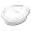 Multi Salotų dubenėlis Clearshow 500 ml 167x131x56 mm ovalus su atlenkiamu dangteliu RPET permatomas, 12 pakelių x 50 vnt./kartoninėje dėžėje