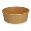 Multi Salotų dubuo „Verive“, 1000 ml, Ø150 x 75 mm, kartonas/PLA, FSC, rudas, 6 vnt. x 50 vnt. dėžutėje
