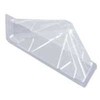Multi Sumuštinių padėklas 182x71x85 mm 2 riekelėms be dangtelio RPET permatomas, 600 vnt./kartoninėje dėžėje