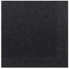 Duni napkins 33x33 cm 3-ply juodas, 125 pcs/pack