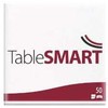 Multi Stalo servetėlės SMART airlaid 48x48 cm 1/4 lankstymo baltos 10x50 vnt./dėžėje