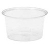 Multi Desertinė lėkštė Trend 180 ml Ø85x45 mm apvali permatoma PET, 20 vnt. x 50 vnt./kartoninė dėžė