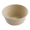 Multi Apvali dubenėlė 500 ml Ø150x60 mm ruda iš bagaso, natūrali, kompostuojama FF, 4 pakeliai x 125 vnt./kartonas
