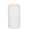 Multi SKANDI LED blokinė žvakė su baterijomis Ø7,5 cm x 12 cm balta, 12 vnt./dėž.