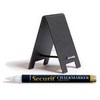 Multi Sign Securit Mini dvipusė lenta 17x5x0,3 cm su baltu žymekliu, juoda, 10 vnt. x 6 pakuotės po 5 vnt. dėžėje