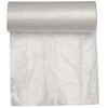 Multi Kibirų įklotai 20 l B500xL500mm 16my LDPE su užlenkimu kompaktiški permatomi, 24 ritinėliai x 50 vnt./kartoninėje dėžėje