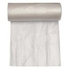 Multi Šiukšlių maišai 40 l B600xL600mm 7my HDPE su užlenkimu kompaktiški permatomi, 20 ritinėlių x 50 vnt./dėžėje