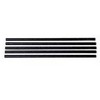 Multi Straws Ø5x125 mm no kink biodegradable paper juodas, 250 pcs