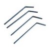 Multi Šiaudeliai Ø6 x 240 mm su linkimu, atskirai supakuoti, augalinės kilmės plastikas, juodi, daugkartinio naudojimo, 20 vnt. x 160 vnt./kartonas