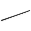 Multi EURO STRAWS - Natural mineral straw 6x230mm, Charcoal Juodas, 250pcs