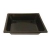 Multi Sushi padėklas 175x147x35 mm, 350 my RPET juodas, mažas, 300 vnt./dėžėje