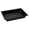 Multi Sushi padėklas 241x175x35 mm 350 my RPET juodas, 300 vnt./dėžėje