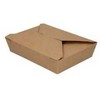 Multi „Takeaway“ dėžutė Verive 140/155x195/215x65 mm 1900 ml kraft biocoating ruda, 5 vnt. x 36/dėžė