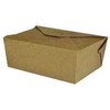 Multi Maisto išsinešimui dėžutė 1600 ml 195x140x63mm kartoninė su biopadengimu ruda, 4 x 50 vnt/kartonas