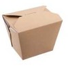 Multi Vienkartinė dėžutė 750 ml 118/84x97/63x92 mm su PE ruda, 250 vnt./kartone