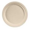 Multi Apvali lėkštė Ø26 cm Bagasse FF natūraliai ruda, 10 pak. x 50 vnt./kartonas