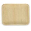 Multi Lėkštė Verive palmių lapų kvadratinė L24xW16xH2 cm natūrali, 4 vnt. x 25 vnt./kartoninė dėžė