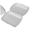 Multi Termo dėžutė 1 skyriaus 247 x 198 x 75 mm su atverčiamu dangčiu XPS balta HP 4/1 TT, 2 pakuotės x 125 vnt./dėžėje