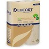 Multi Tualetinis popierius Lucart Professional Econatural 6,3 Ø12,0 cm x 27,5 m 3 sluoksnių su įvore, 5 paketai x 6 vnt. dėžėje