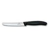 Multi Classic Victorinox pomidorų/dešros peilis 11 cm juodas, 20 vnt./kartoninėje dėžėje