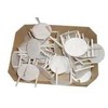 Multi Vienkartinis picų stalelis 30 mm PS baltas picų dėžutei, 1000 vnt./kartoninėje dėžėje