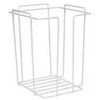 Multi Praustuvų stovas 23x23x29,5 cm, metalinis, baltas, putplasčio praustuvams - (16 vnt. dėžutėje)