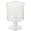 Multi Vienkartinės taurės vynui, plastikinės, 200 ml, 10 vnt.