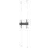 Laikiklis Multibrackets M Pro serija – viela 3000, 25 kg, 101,6 cm (40"), 165,1 cm (65"), 100 x 100 mm, 400 x 600 mm