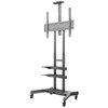 Laikiklis Multibrackets M Viešoji grindų stovas Basic 180 Plus, 139,7 cm (55"), 2,03 m (80"), 90 kg, 200 x 200 mm, 600 x 400 mm, Juoda