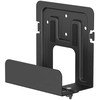 Multibrackets M Universalus medijos leistuvo laikiklis, Tvirtinimo laikiklis, Juoda, Plastikas, Plienas, 5kg, 1 vnt., 317 g