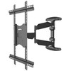 Laikiklis Multibrackets M VESA „Flexarm“ viso judesio, vieno portreto, 400 x 600, Varžtai, 30 kg, 81,3 cm (32"), 139,7 cm (55"), 400 x 600 mm, Juoda