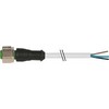 MURRELEKTRONIK M12 kištukas, D formos, 4x0.34 pilkas, 10 m, TY