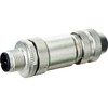 MURRELEKTRONIK Jungtis 2 polių M12 kištukas, ekranuotas tiesus laidas, maks. 0,75 mm², kabelis, 6–8 mm, montuojamas su varžtiniais gnybtais, PROFIBUS B kodavimas