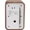 Muzikinis centras Denver DAB-48WHITE, Asmeninis, Skaitmeninis, DAB+, FM, 2,5 W, 3,5 mm, Balta, Medinis